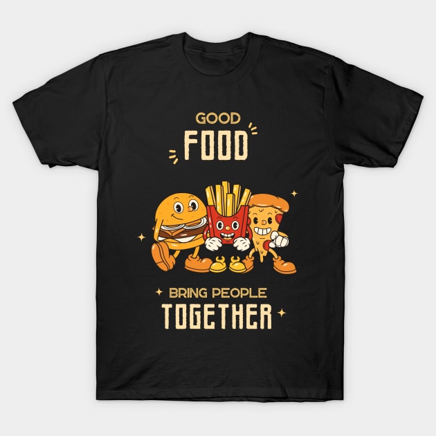 GOOD FOOD T-Shirt by tzolotov
